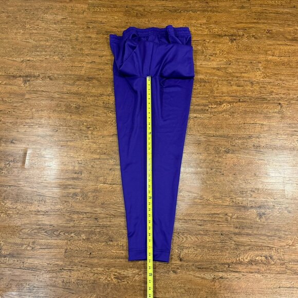 Nike Purple Los Angeles Lakers Spotlight Warm Up NBA Issued Sweat Pants Men 4XLT - Picture 10 of 11